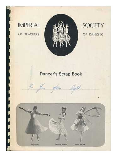 IMPERIAL SOCIETY OF TEACHERS OF DANCING - Dancer's Scrap Book for Jane from