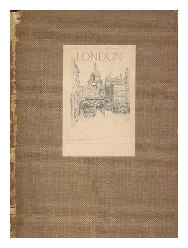 WOOLLARD, DOROTHY (1886-1986) - London : a sketch book