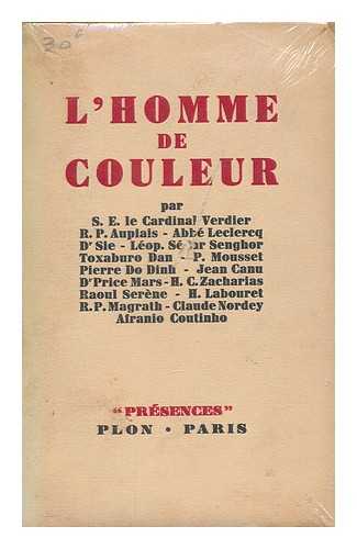 VERDIER, JEAN - L' Homme de couleur