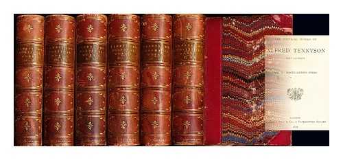 TENNYSON, ALFRED TENNYSON BARON (1809-1892) - The poetical works of Alfred Tennyson: 12 volume in six