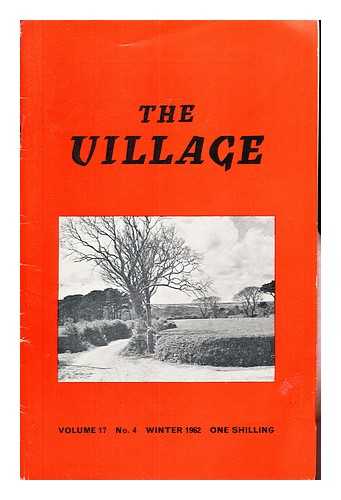 THE NATIONAL COUNCIL OF SOCIAL SERVICE - The Village: volume 17, No. 4, Winter 1962