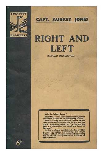 JONES, AUBREY - Right and left