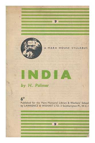 PALMER, H - India