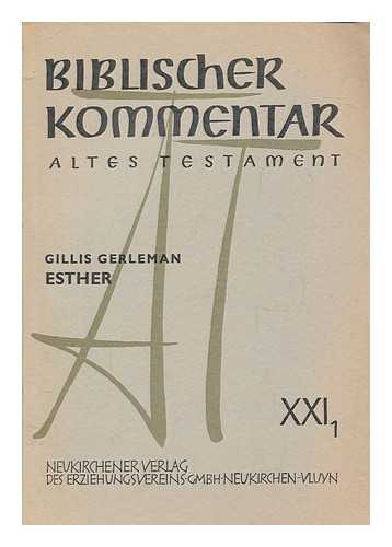 GERLEMAN, GILLIS - Biblischer Kommentar