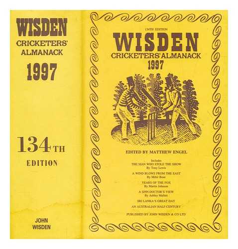 ENGEL, MATTHEW - Wisden cricketers' almanack 1997