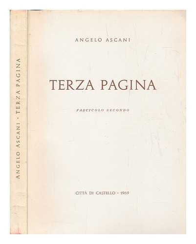 ASCANI, ANGELO - Terza Pagina - vol. 2