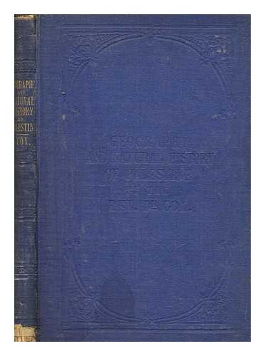 COX, F. A (FRANCIS AUGUSTUS) (1783-1853) - Biblical antiquities : with some collateral subjects, illustrating the language, geography, and early history of Palestine