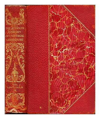 RIDPATH, JOHN CLARK - The Ridpath Library of Universal Literature: vol. XVI