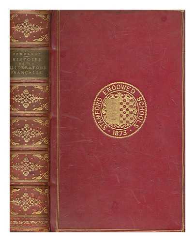 DEMOGEOT, J. (JACQUES) (1808-1894) - Histoire de la littrature franaise : depuis ses origines jusqu' nos jours / par J. Demogeot