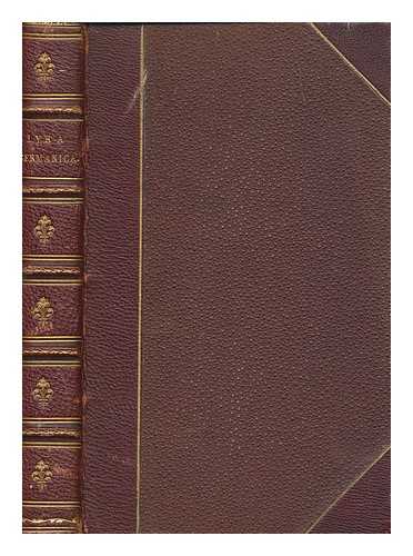 MOORE, THOMAS (1779-1852) - Memoirs of the life of the Right Honourable Richard Brinsley Sheridan
