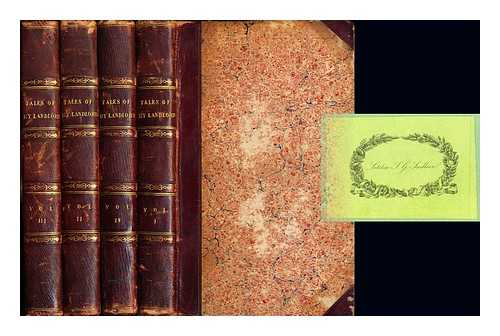 SCOTT, WALTER SIR (1771-1832). CLEISHBOTHAM, JEDEDIAH - Tales of my landlord. Second series / collected and arranged by Jedediah Cleishbotham, schoolmaster and parish-clerk of Gandercleugh: in four volumes