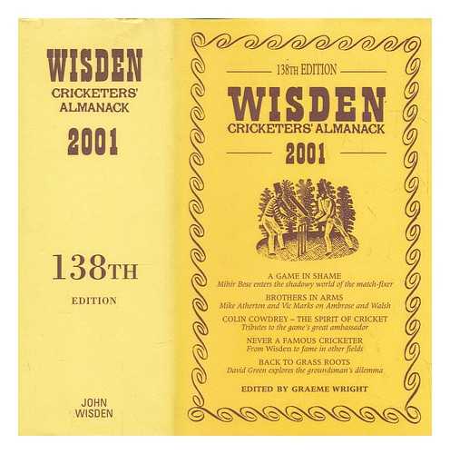 WRIGHT, GRAEME - Wisden cricketers' almanack 2001