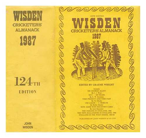 WRIGHT, GRAEME - Wisden cricketers' almanack 1987