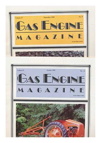 LETSZ, GERALD S - Gas Engine Magazine - 2 issues