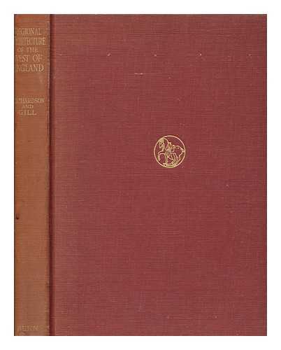 RICHARDSON, A. E. (ALBERT EDWARD) SIR (1880-1964) - Regional architecture of the West of England