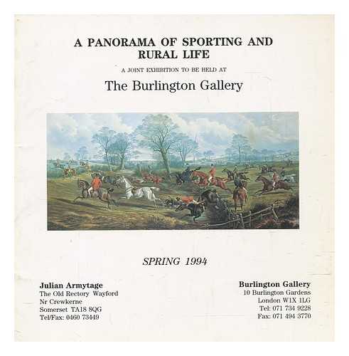 GALLERY, BURLINGTON - A panorama of sporting and rural life - a joint exhibition spring 1994