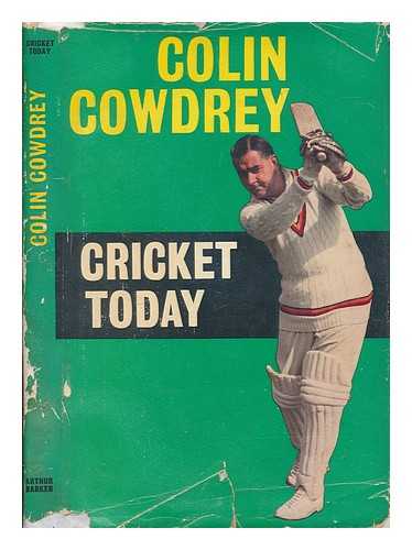 COWDREY, COLIN - Cricket today