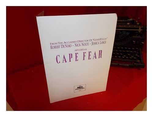 MCA UNIVERSAL HOME VIDEO - News Release for 'Cape Fear' home video