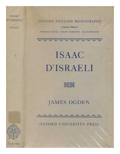 OGDEN, JAMES - Isaac D'Israeli / James Ogden