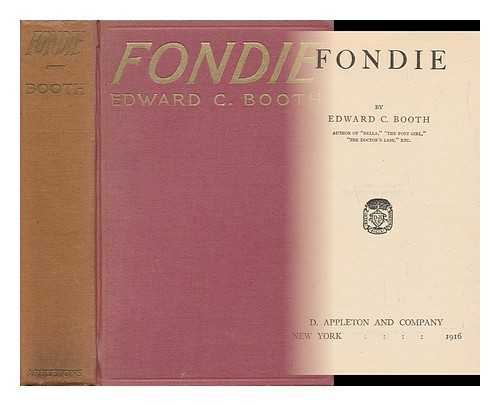 BOOTH, EDWARD C. - Fondie