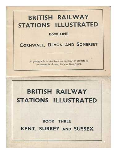 CLARK, R. H. (RALPH H.) - British railway stations illustrated - 2 volumes