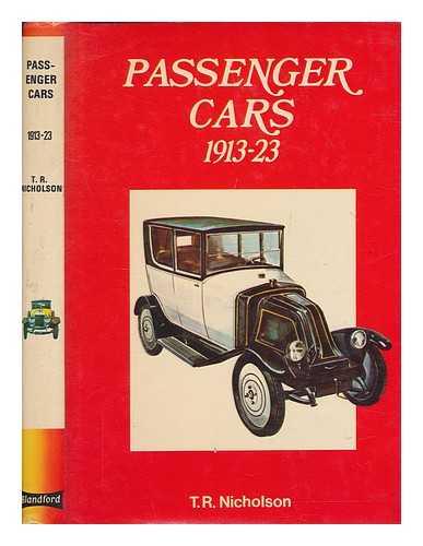 NICHOLSON, T. R. (TIMOTHY ROBIN) - Passenger cars, 1913-23