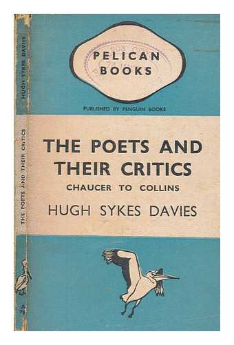 CRAGG, GERALD R. (GERALD ROBERTSON) - The poets and their critics : Chaucer to Collins