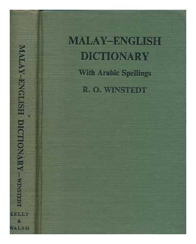 WINSTEDT, RICHARD (1878-1966) - A practical modern Malay-English dictionary