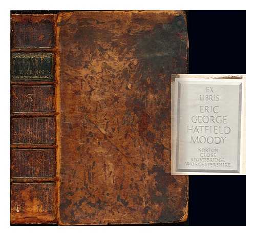 COLLINS, ARTHUR, (? 1682-1760) - The Peerage of England : containing a genealogical and historical account of all the peers of that kingdom ...