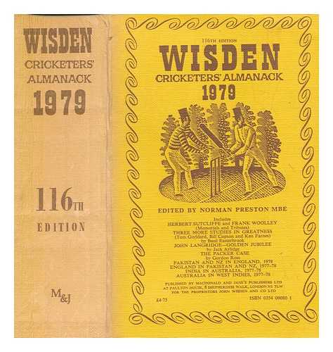 WOODCOCK, JOHN - Wisden cricketers' almanack 1979