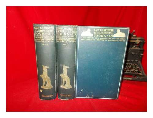 GUEST, CHARLOTTE LADY (1812-1895) - Lady Charlotte Schreiber's journals : confidences of a collector of ceramics & antiques throughout Britain, France, Holland, Belgium, Spain, Portugal, Turkey, Austria & Germany from the year 1869 to 1885 / edited by her son Montague J. Guest - 2 volumes