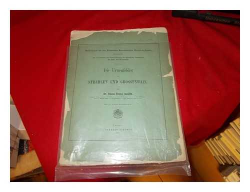 GEINITZ, HANNS BRUNO (1814-1900) - Die Urnenfelder von Strehlen und Grossenhain / von Hanns Bruno Geinitz