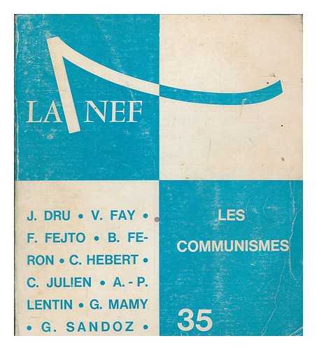 LIBRAIRIE JULES TALLANDIER - Les communismes. [By various authors.]