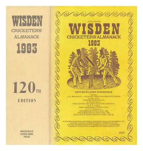 WOODCOCK, JOHN - Wisden cricketers' almanack 1983