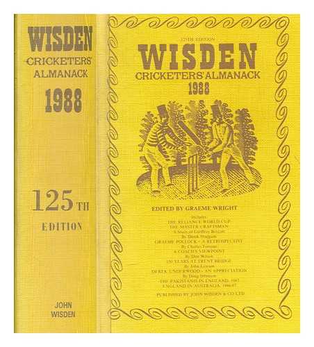 WRIGHT, GRAEME - Wisden cricketers' almanack 1988