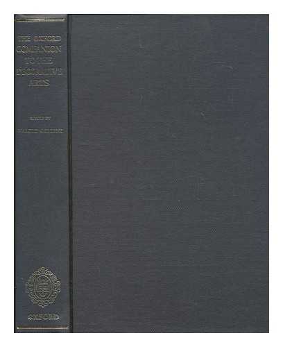 OSBORNE, HAROLD - The Oxford companion to the decorative arts / edited by Harold Osborne