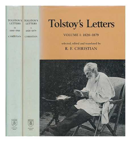 TOLSTOY, LEO (1828-1910) - Tolstoy's letters / selected, edited and translated by R.F. Christian - complete in 2 volumes