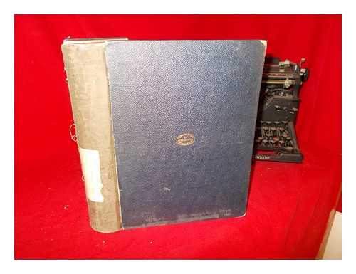 ROYAL SOCIETY OF LONDON - Philosophical Transactions of the Royal Society of London: Series A: containing papers of a mathematical or physical character for the year 1896: vol. 188