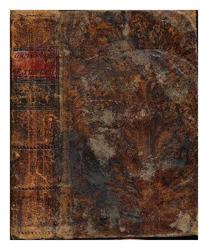 WOOD, JAMES (1751-1840) - A dictionary of the Holy Bible : containing an historical account of the person; a geographical account of the places; a literal, critical, and systematical description of other objects ... extracted chiefly from Calmet, and others