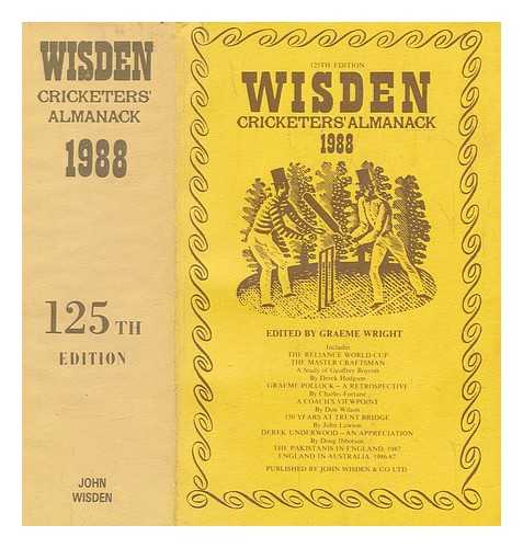 WRIGHT, GRAEME - Wisden cricketers' almanack 1988