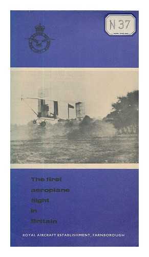 WALKER, DR. P. B. - The First Aeroplane flight in Britain (on 16 October 1908)