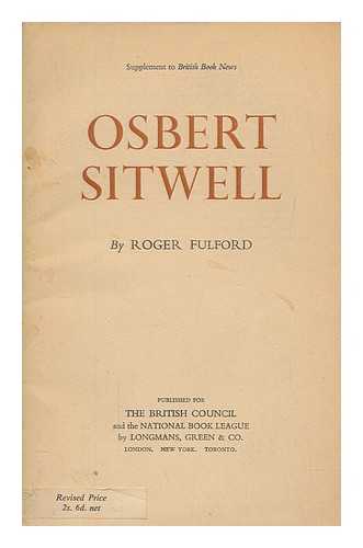 FULFORD, ROGER THOMAS BALDWIN - Osbert Sitwell