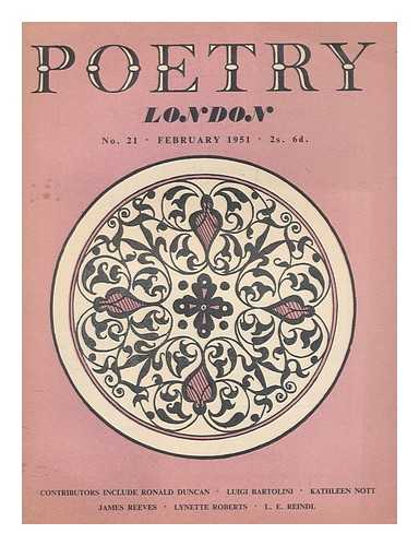 MARCH, RICHARD - Poetry: London No. 21 Feb. 1951