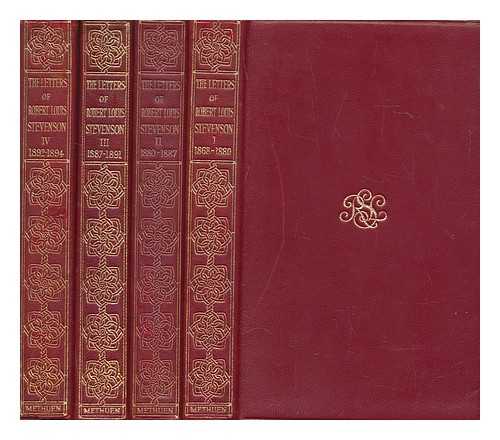 STEVENSON, ROBERT LOUIS (1850-1894) - The letters of Robert Louis Stevenson / edited by Sidney Colvin - in 4 volumes