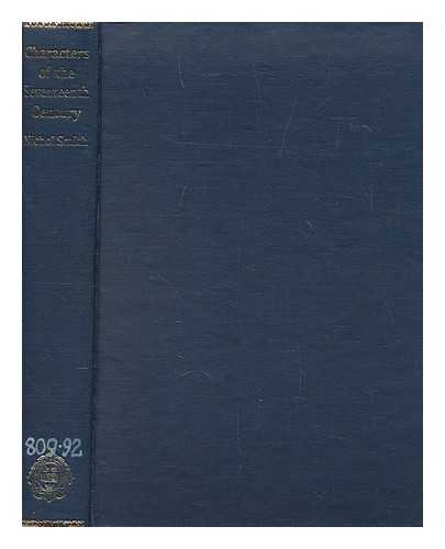 SMITH, DAVID NICHOL - Characters from the histories and memoirs of the seventeenth century with an essay on the character and historical notes