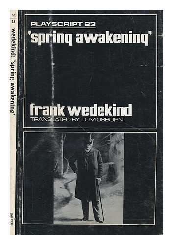 WEDEKIND, FRANK - 'Spring awakening'