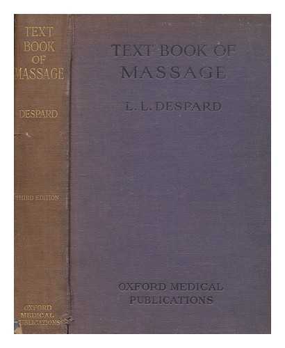 DESPARD, L. L. (LOUISA L.) - Textbook of massage and remedial gymnastics
