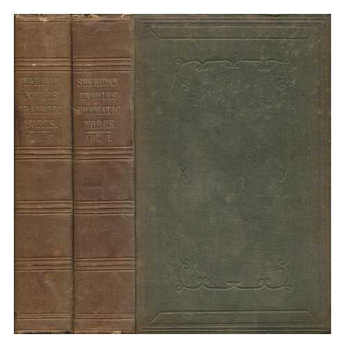 KNOWLES, JAMES SHERIDAN (1784-1862) - Dramatic works - in 2 volumes