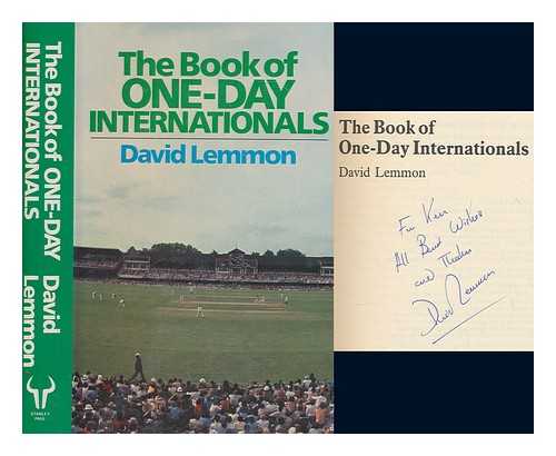 LEMMON, DAVID - The book of one-day internationals