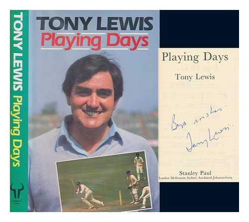 LEWIS, TONY - Playing days / Tony Lewis